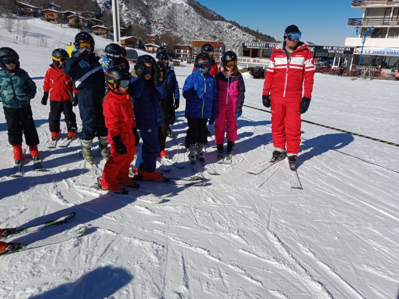 cours de ski