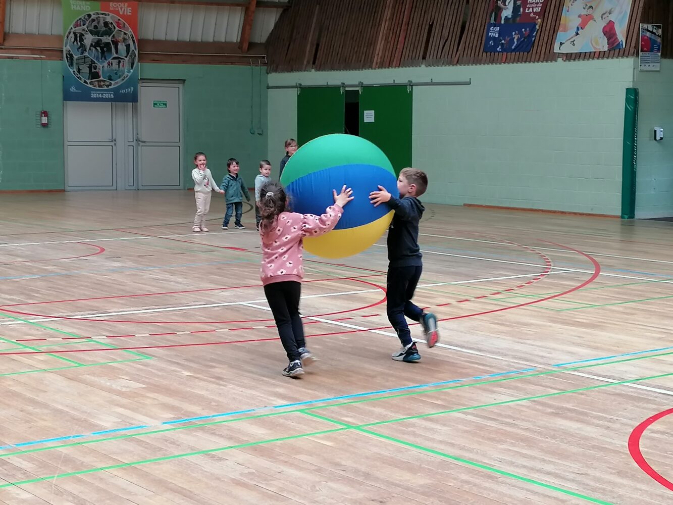 Initiation au kinball