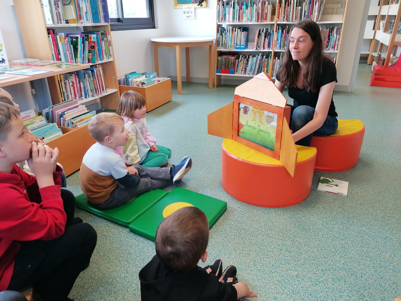 Visite à la bibliothèque