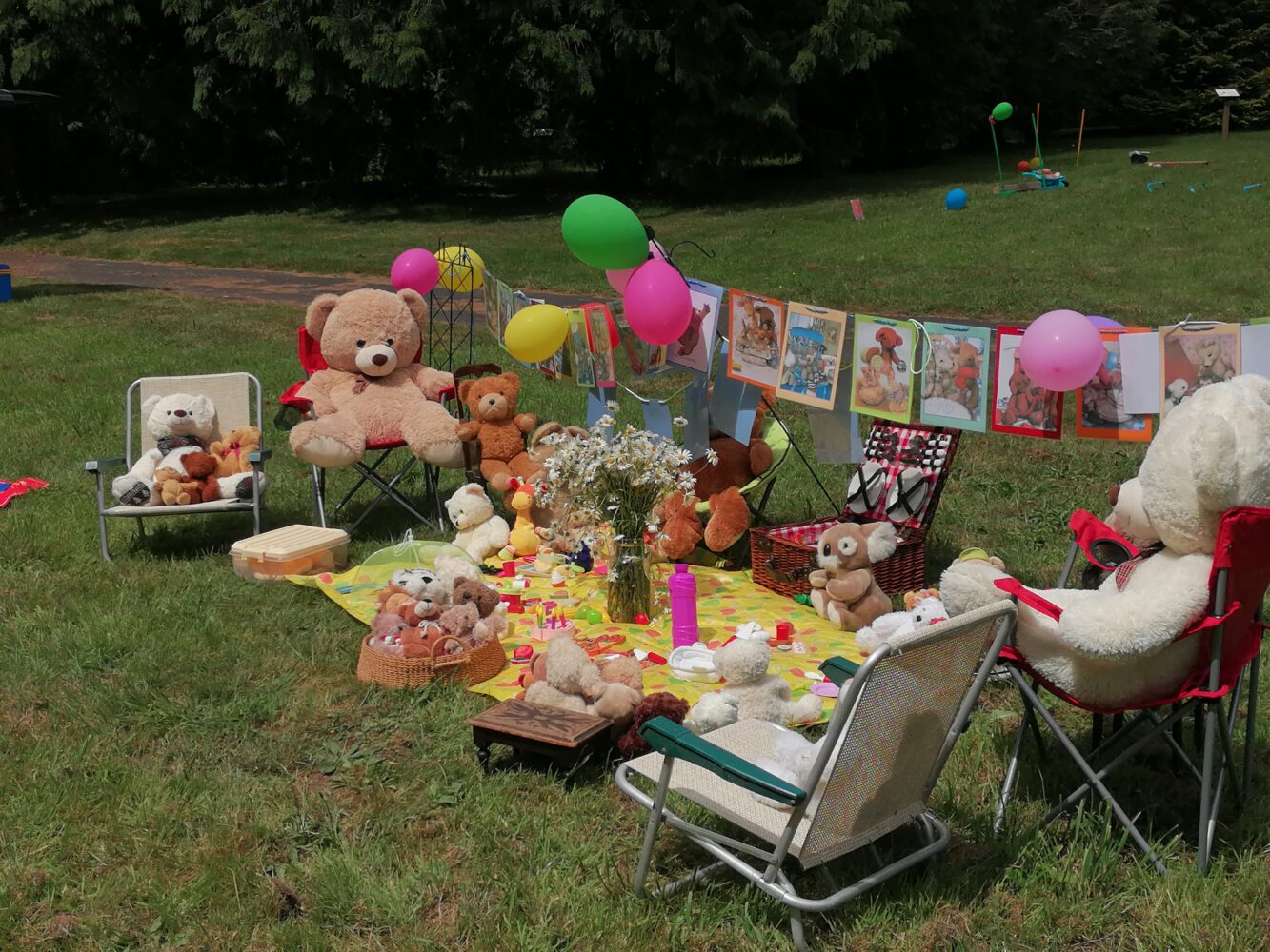 Le Teddy Bear picnic
