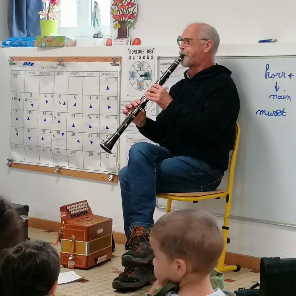 Un conteur à l’école